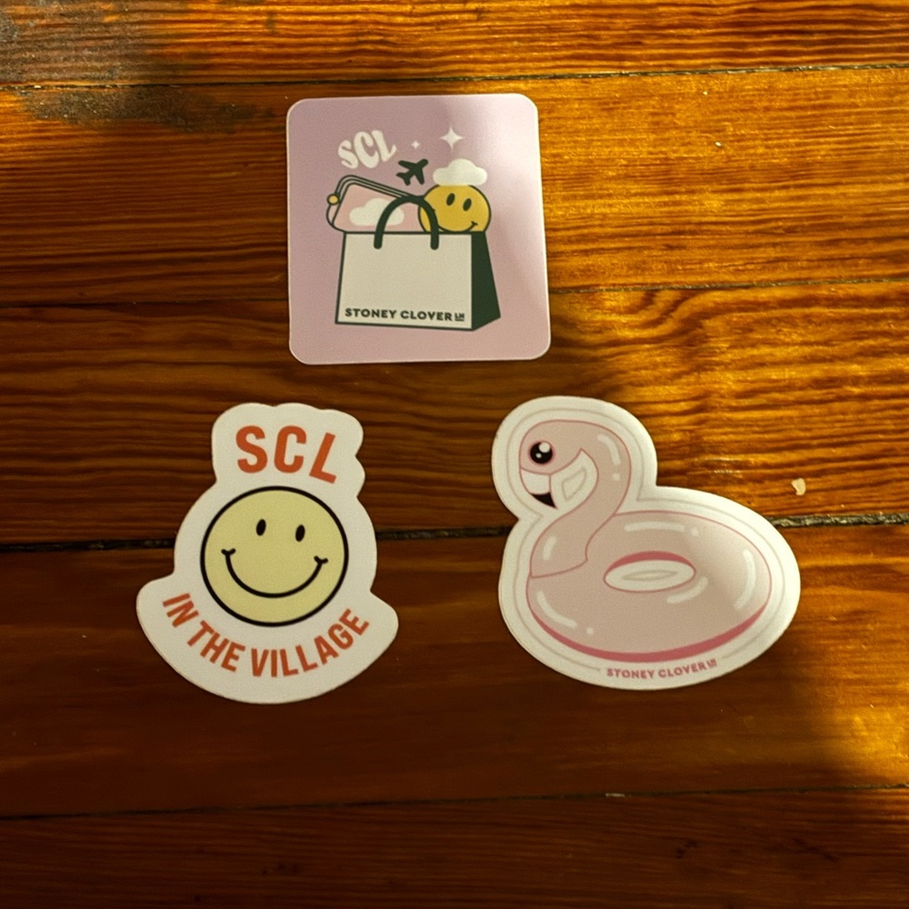 Stoney Clover Lane Pink & Yellow Sticker Pack
